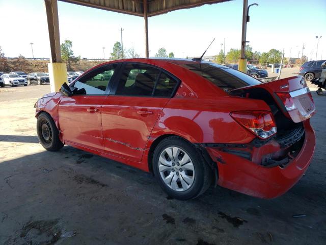 1G1PA5SGXE7370656 - 2014 CHEVROLET CRUZE LS RED photo 2