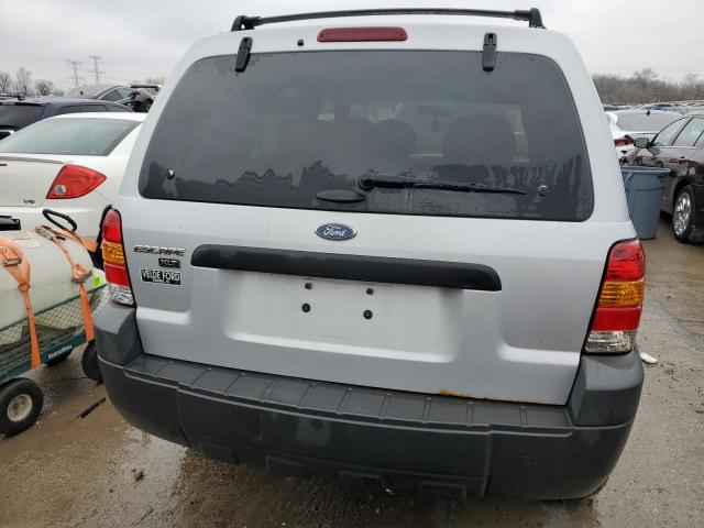 1FMYU03Z37KB28695 - 2007 FORD ESCAPE XLT SILVER photo 6