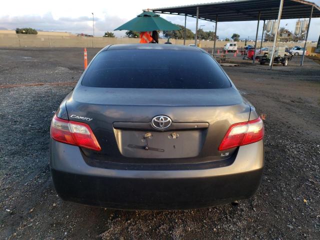 4T1BE46K97U174674 - 2007 TOYOTA CAMRY CE GRAY photo 6