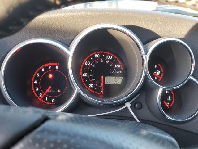 2T1KR32E38C705983 - 2008 TOYOTA COROLLA MA XR BLUE photo 9