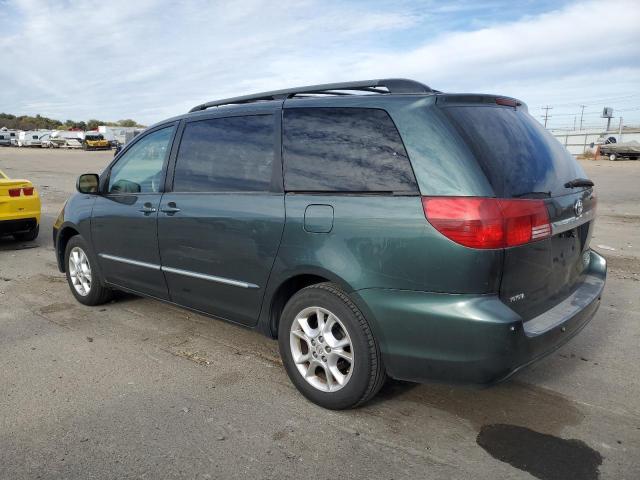 5TDZA22C85S281346 - 2005 TOYOTA SIENNA XLE GREEN photo 2