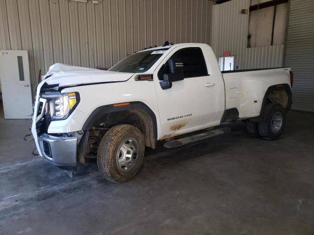 1GT39TEY3NF344249 - 2022 GMC SIERRA K3500 SLE WHITE photo 1