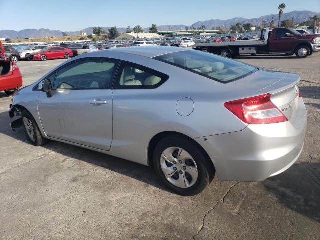 2HGFG3B54DH505039 - 2013 HONDA CIVIC LX SILVER photo 2