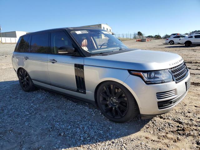 SALGV3EF8GA255300 - 2016 LAND ROVER RANGE ROVE AUTOBIOGRAPHY SILVER photo 4