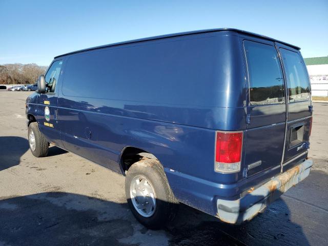 1FTNE1EW2ADA56736 - 2010 FORD ECONOLINE E150 VAN BLUE photo 2