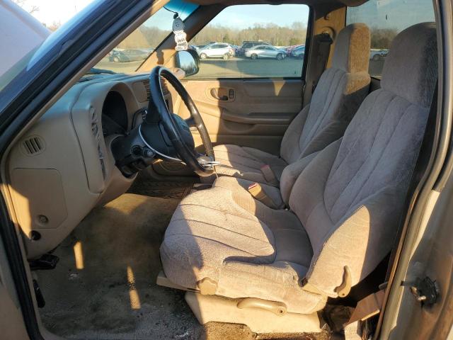 1GTCS145228137433 - 2002 GMC SONOMA TAN photo 7