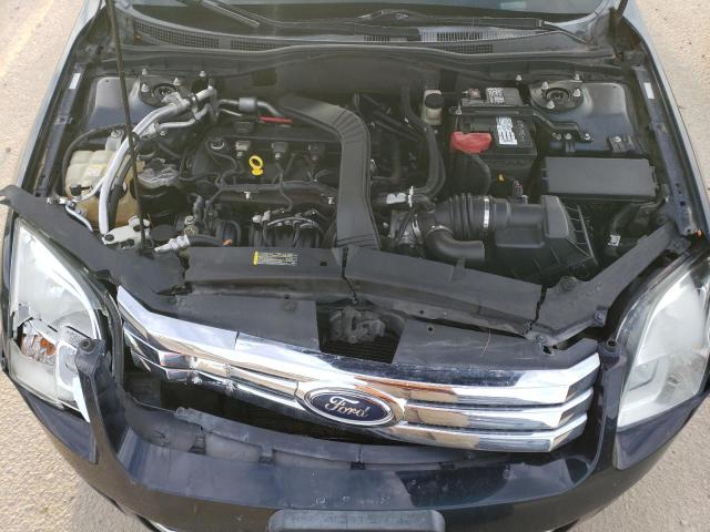 3FAHP07Z88R256651 - 2008 FORD FUSION SE BLACK photo 11