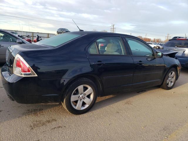 3FAHP07Z88R256651 - 2008 FORD FUSION SE BLACK photo 3