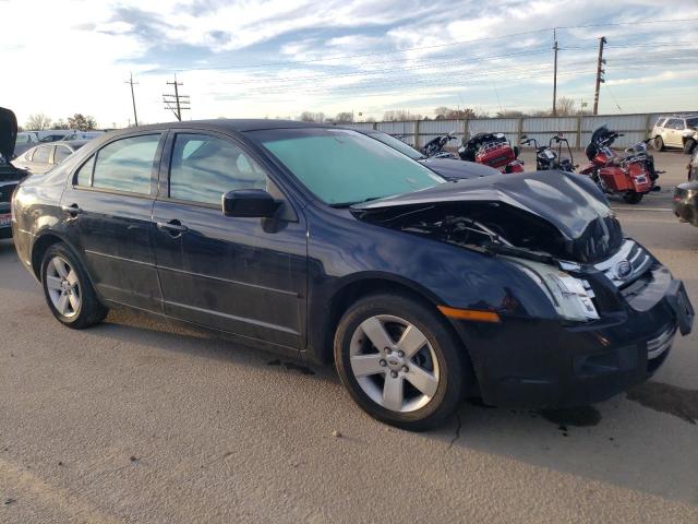 3FAHP07Z88R256651 - 2008 FORD FUSION SE BLACK photo 4