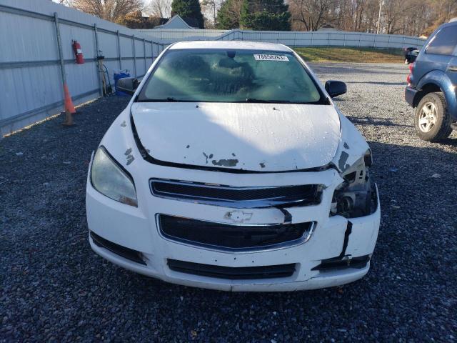 1G1ZB5EB8A4142303 - 2010 CHEVROLET MALIBU LS WHITE photo 5