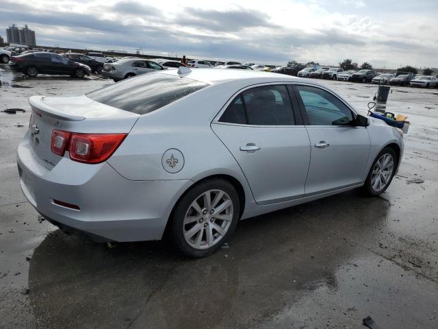 1G11H5SA1DF274089 - 2013 CHEVROLET MALIBU LTZ ვერცხლისფერი ფოტო 3