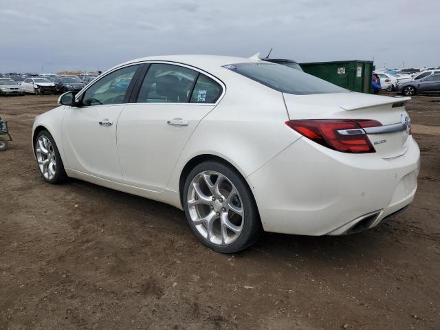 2G4GT5GX5E9268427 - 2014 BUICK REGAL GS WHITE photo 2