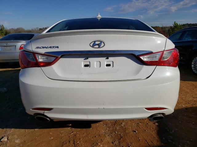 5NPEC4AC7CH430564 - 2012 HYUNDAI SONATA SE WHITE photo 6