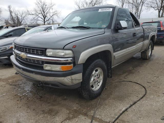 2GCEK19TX11322220 - 2001 CHEVROLET SILVERADO K1500 GRAY photo 1