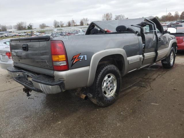 2GCEK19TX11322220 - 2001 CHEVROLET SILVERADO K1500 GRAY photo 3