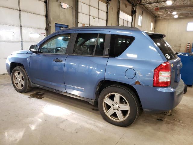 1J8FT47W87D181069 - 2007 JEEP COMPASS BLUE photo 2