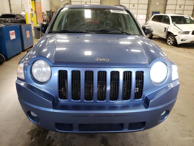 1J8FT47W87D181069 - 2007 JEEP COMPASS BLUE photo 5