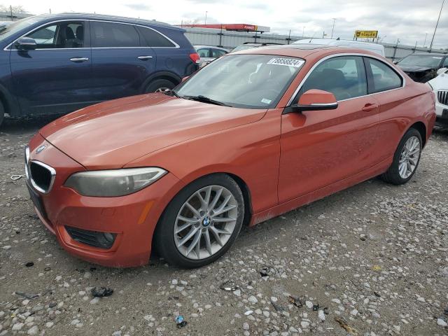 WBA1F7C5XFVX95442 - 2015 BMW 228 XI ORANGE photo 1