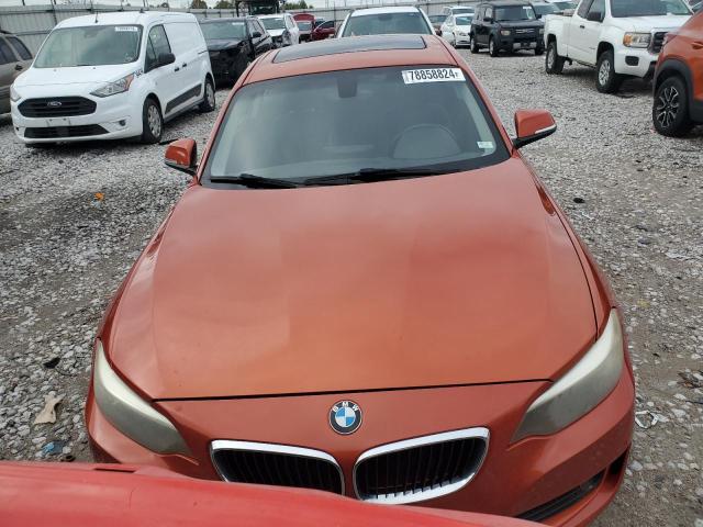 WBA1F7C5XFVX95442 - 2015 BMW 228 XI ORANGE photo 5