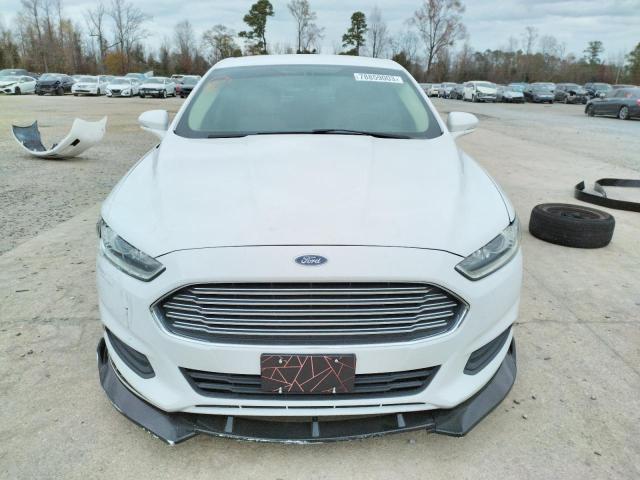 1FA6P0H70E5359355 - 2014 FORD FUSION SE WHITE photo 5