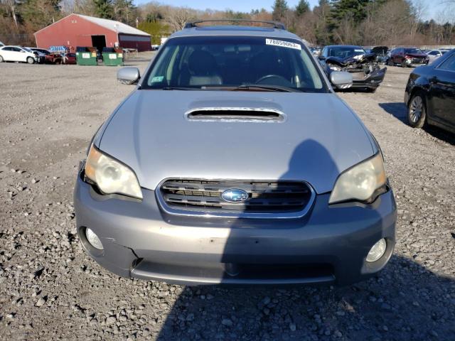 4S4BP67C864314225 - 2006 SUBARU LEGACY OUTBACK 2.5 XT LIMITED SILVER photo 5