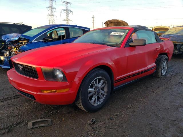 1ZVFT84N065140354 - 2006 FORD MUSTANG RED photo 1