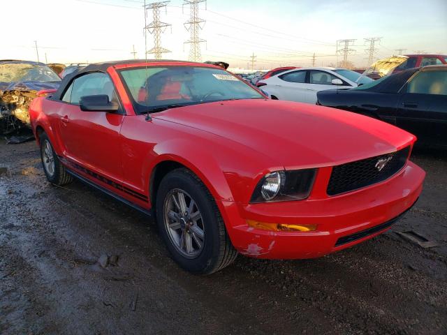 1ZVFT84N065140354 - 2006 FORD MUSTANG RED photo 4