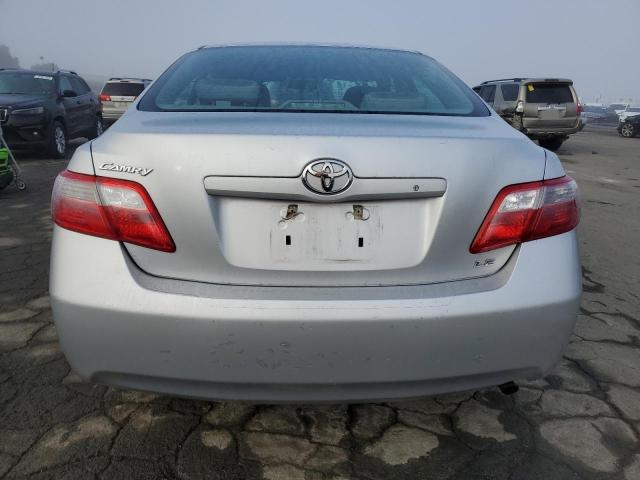 4T1BE46K78U201839 - 2008 TOYOTA CAMRY CE SILVER photo 6