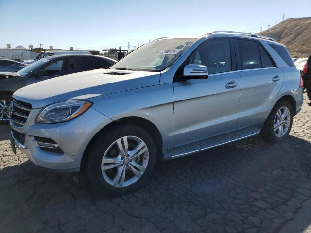 4JGDA5HB3FA527210 - 2015 MERCEDES-BENZ ML 350 4MATIC SILVER photo 1