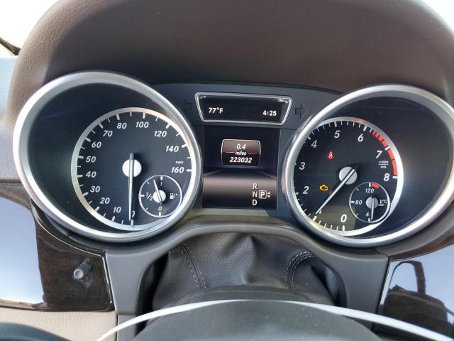 4JGDA5HB3FA527210 - 2015 MERCEDES-BENZ ML 350 4MATIC SILVER photo 9