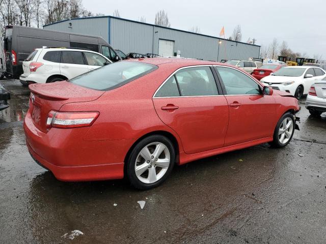 4T1BF3EK9AU519542 - 2010 TOYOTA CAMRY BASE RED photo 3