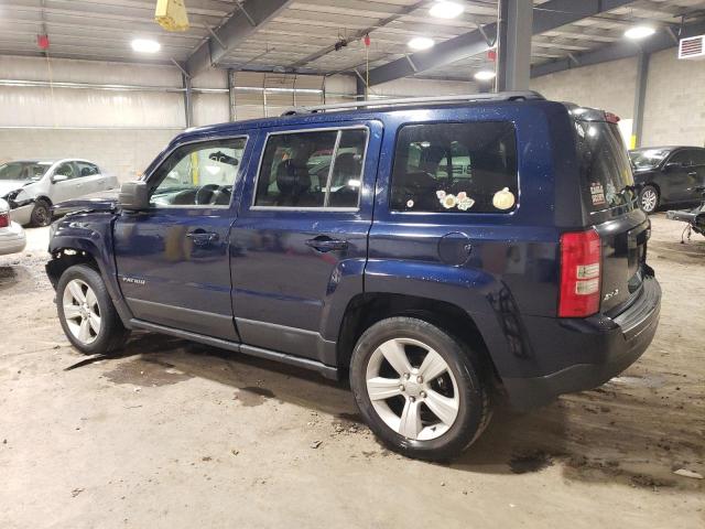 1C4NJRFB0ED507576 - 2014 JEEP PATRIOT LATITUDE BLUE photo 2