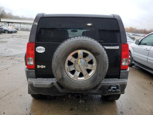 5GTDN136368274837 - 2006 HUMMER H3 BLACK photo 6