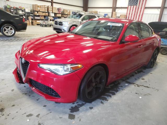 ZARFAEDN2H7534765 - 2017 ALFA ROMEO GIULIA Q4 RED photo 1
