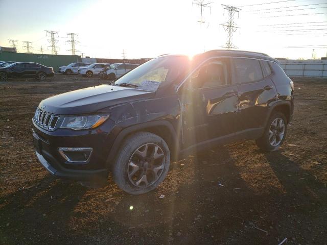 3C4NJDCB5JT201579 - 2018 JEEP COMPASS LIMITED BLUE photo 1