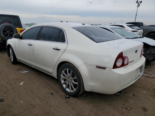 1G1ZE5E75AF114708 - 2010 CHEVROLET MALIBU LTZ WHITE photo 2