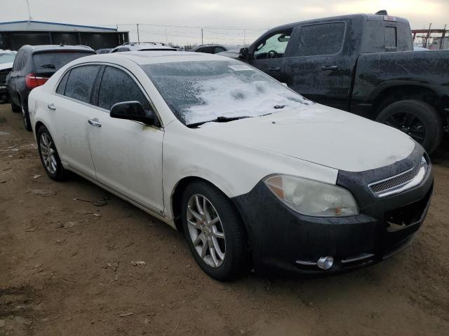 1G1ZE5E75AF114708 - 2010 CHEVROLET MALIBU LTZ WHITE photo 4