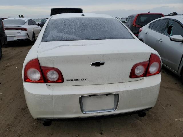 1G1ZE5E75AF114708 - 2010 CHEVROLET MALIBU LTZ WHITE photo 6