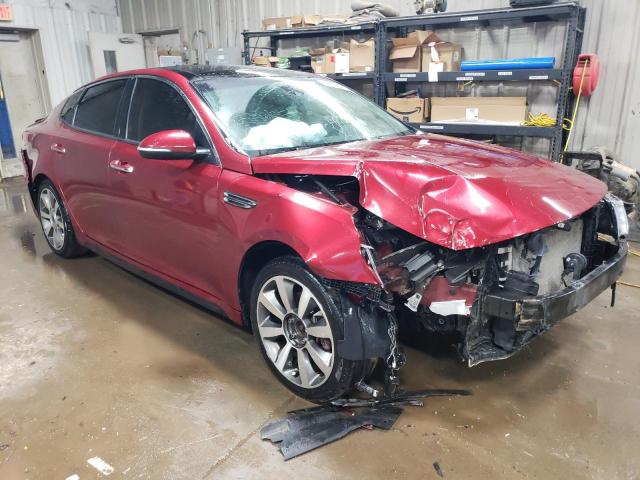 5XXGT4L39KG371386 - 2019 KIA OPTIMA LX RED photo 4