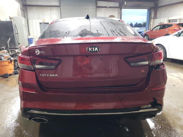 5XXGT4L39KG371386 - 2019 KIA OPTIMA LX RED photo 6