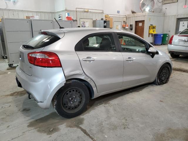 KNADM5A32D6226682 - 2013 KIA RIO LX SILVER photo 3