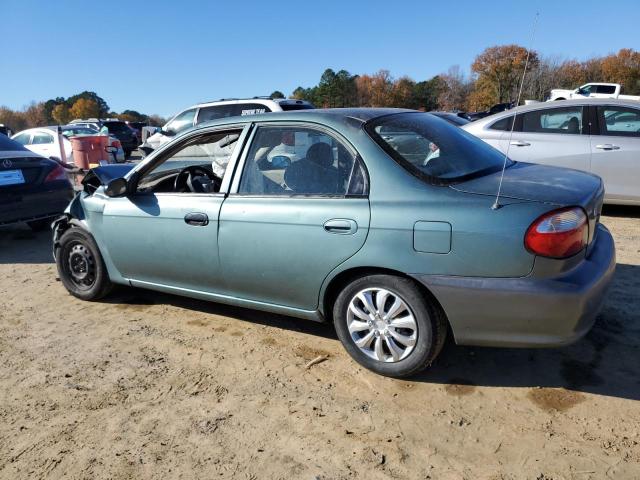 KNAFB1215Y5893066 - 2000 KIA SEPHIA BASE GREEN photo 2