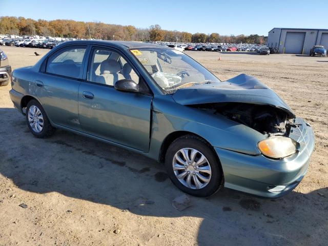 KNAFB1215Y5893066 - 2000 KIA SEPHIA BASE GREEN photo 4