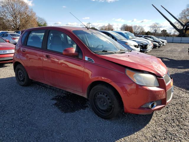 KL1TG6DE6BB173814 - 2011 CHEVROLET AVEO LT RED photo 4