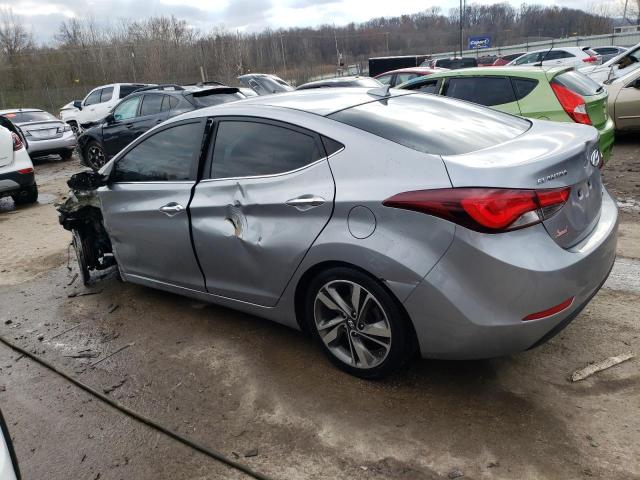 5NPDH4AE6FH568146 - 2015 HYUNDAI ELANTRA SE SILVER photo 2