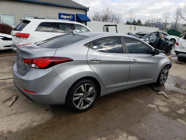 5NPDH4AE6FH568146 - 2015 HYUNDAI ELANTRA SE SILVER photo 3