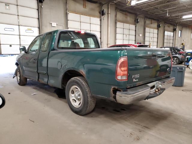 2FTZX1726XCA02726 - 1999 FORD F150 GREEN photo 2