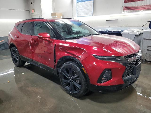 3GNKBERS4KS569487 - 2019 CHEVROLET BLAZER RS BURGUNDY photo 4