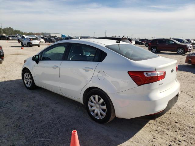 KNADM4A35G6575141 - 2016 KIA RIO LX WHITE photo 2