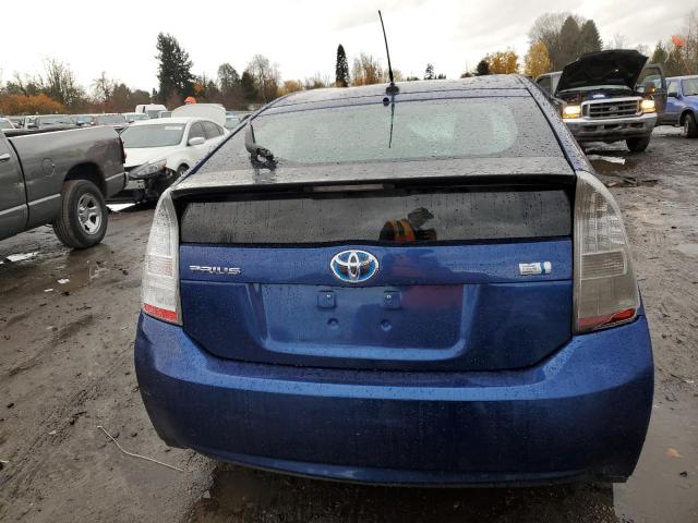 JTDKN3DU6B1452296 - 2011 TOYOTA PRIUS BLUE photo 6